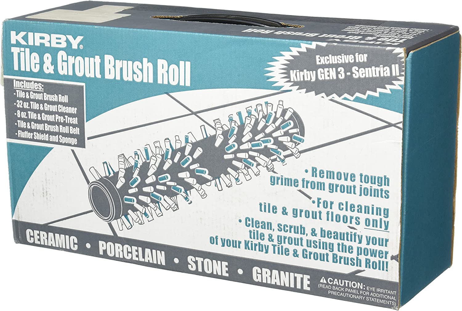 kirby tile and grout brush roll kit