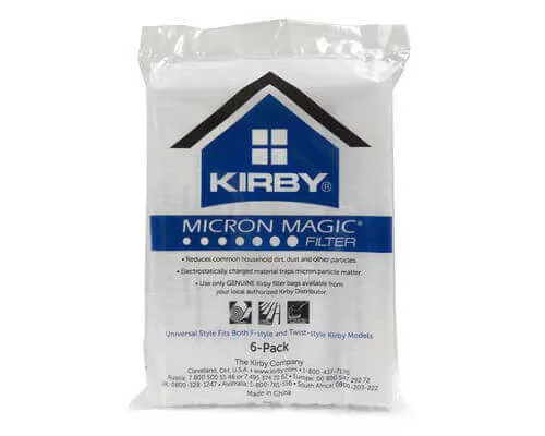 KIRBY AVALIR and SENTRIA MicronMagic Allergen and HEPA Filter Vacuum Bags