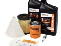 Generac Maintenance Kit with Proprietary 5W-20 GEO Synthetic Oil for 8kW Air-Cooled Generators A0002075313