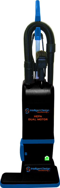 IDM Dual Motor Commercial Upright HEPA Vacuum Cleaner