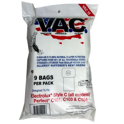 Electrolux Style C Hepa Bags from Vacuum Supply Store