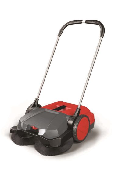 Bissell Commercial Sweeper 21 inch 5.3 gallon capacity wet/dry Powere Sweeper BG355