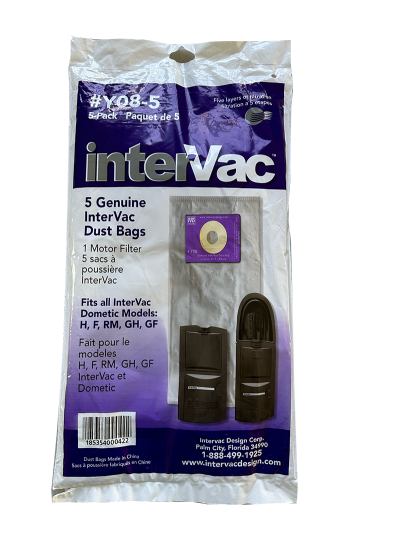 InterVac Y08-5 Dust Bags - Vacuum Supply Store